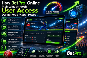 How BetPro Online Maintains Smooth User Access During Peak Match Hours